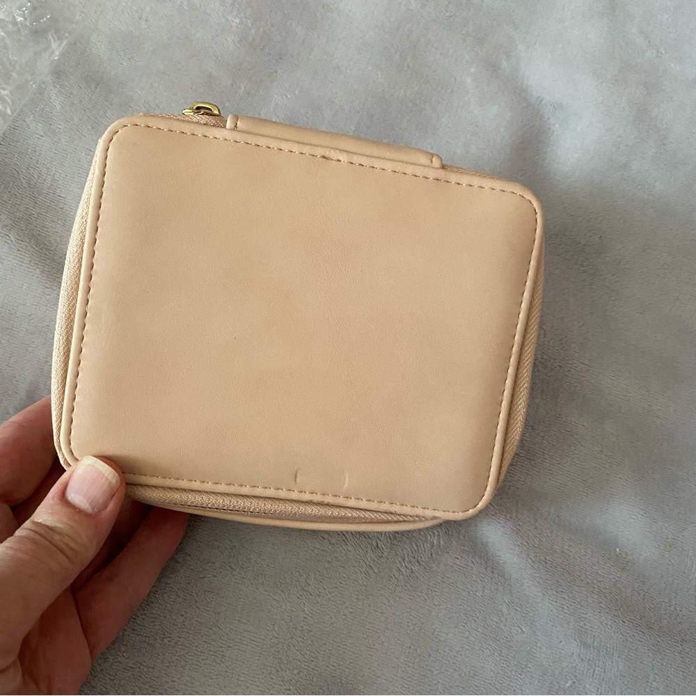 West Elm travel jewelry case/ storage